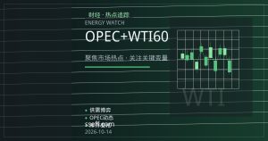 原油期货技术面承压：OPEC+增产预期与WTI 60美元支撑争夺